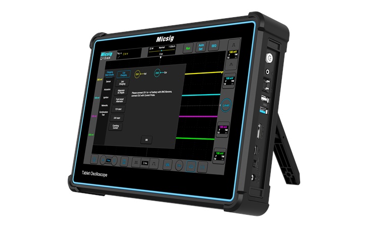 Micsig ATO1004 100MHz 4-Ch Standard Automotive Tablet Oscilloscope