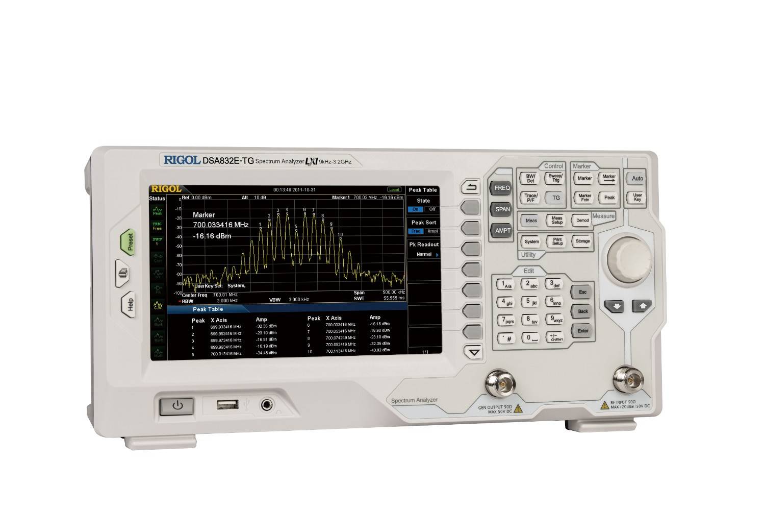 Rigol DSA832E-TG