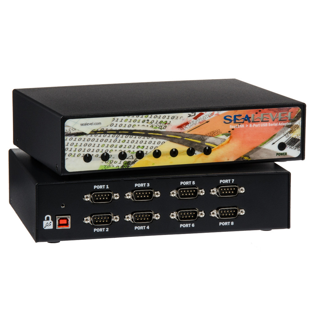 SeaLINK+8/485: USB to 8 Port RS-422/485 Serial Adapter