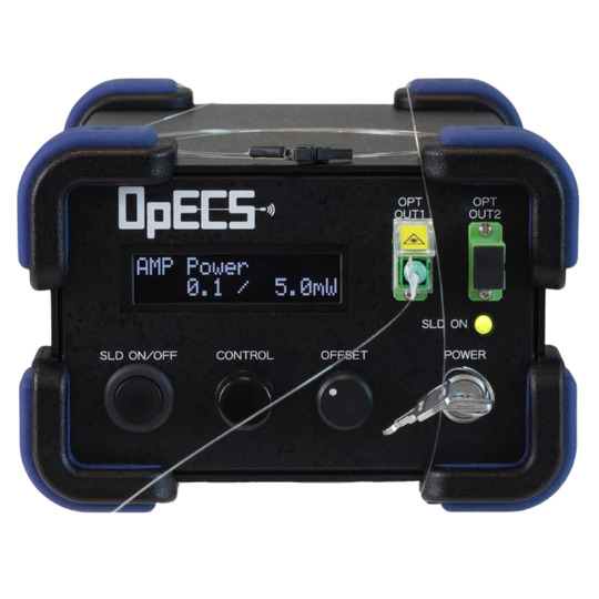 Optical probe Electric Current Sensor: OpECS