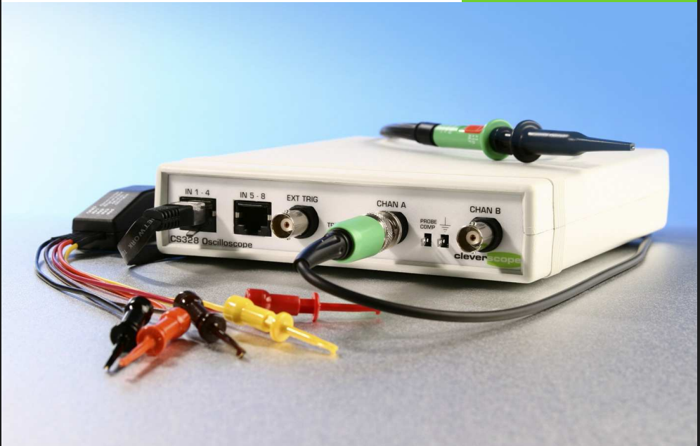 Cleverscope Oscilloscope - Screen Shots and Visuals