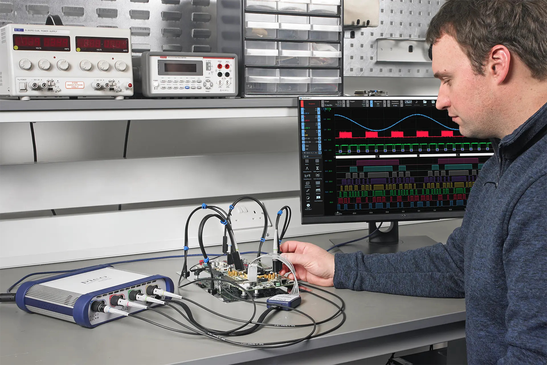 PicoScope® 6000E Series MSO USB Oscilloscopes