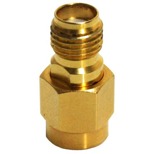 18 GHz 50 Ω SMA connector adaptor (m-f)