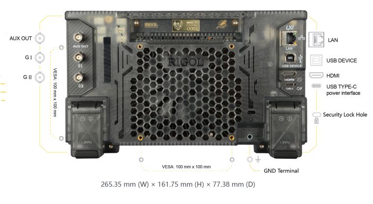 MHO98 (Special Version: 1 GHz, 4 GSa/s, 4 CH)