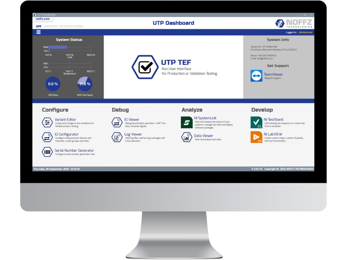 Test-Software UTP Suite