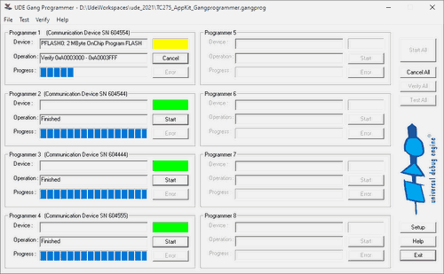 UDE® Memtool FLASH Programmer