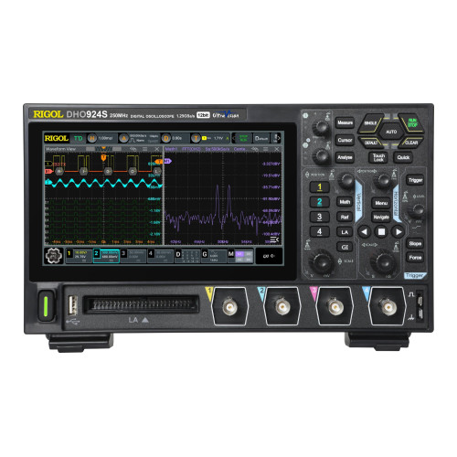 Rigol DHO914 12bit DSO 125MHz, 4ch.
